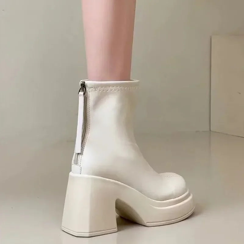 Botines Blancos