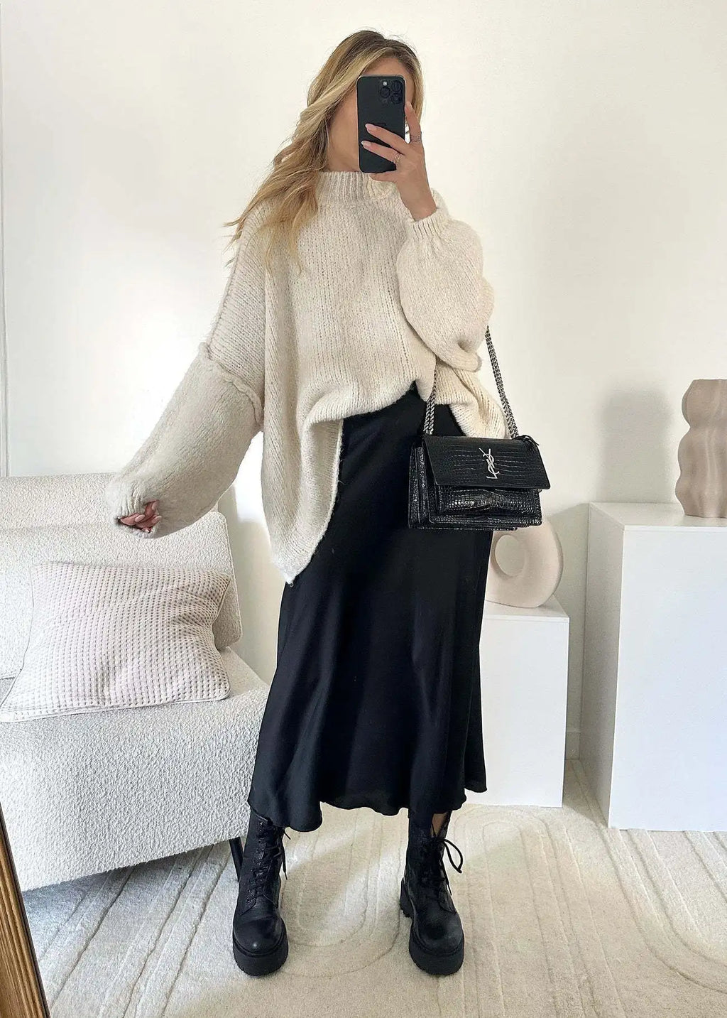 MossWaves – Jersey Oversize de Punto Grueso