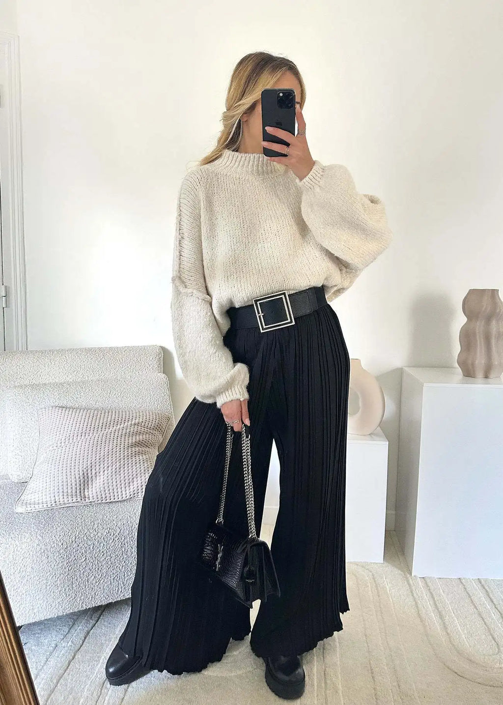 MossWaves – Jersey Oversize de Punto Grueso