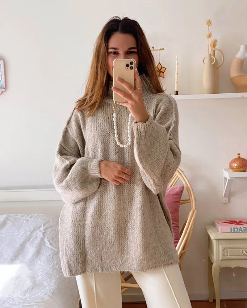 MossWaves – Jersey Oversize de Punto Grueso