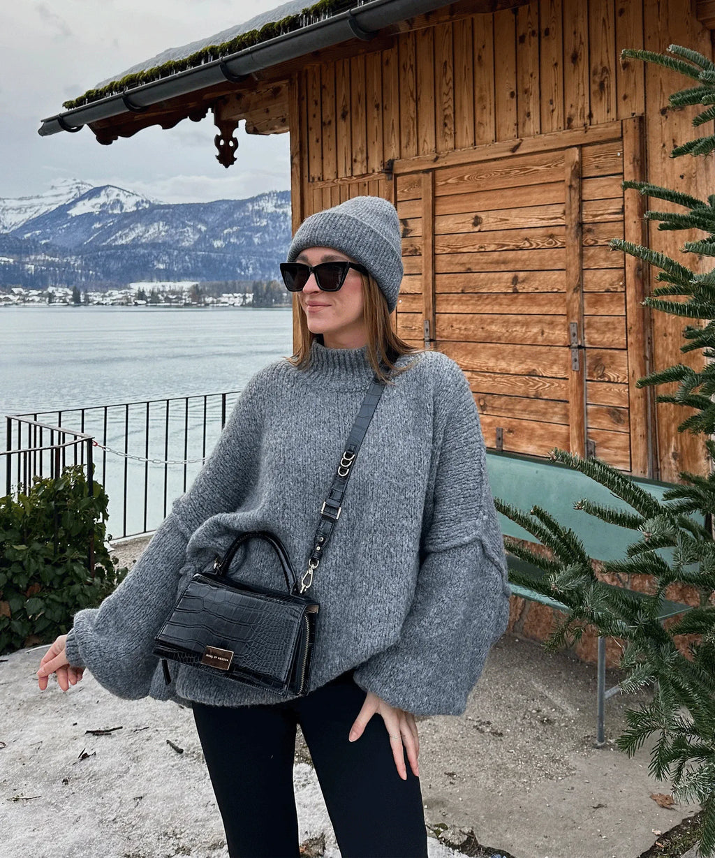 MossWaves – Jersey Oversize de Punto Grueso