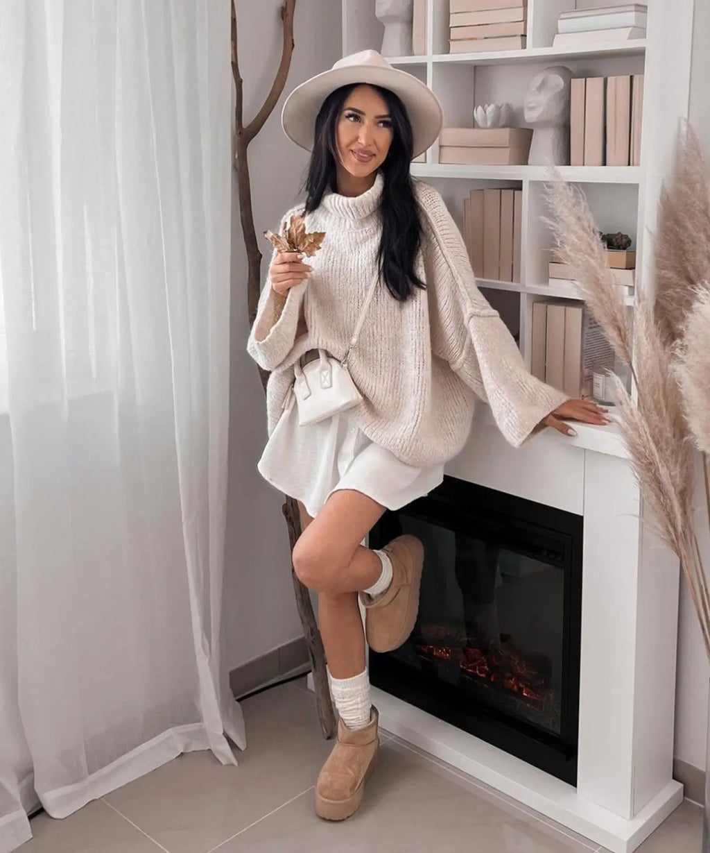 MossWaves – Jersey Oversize de Punto Grueso