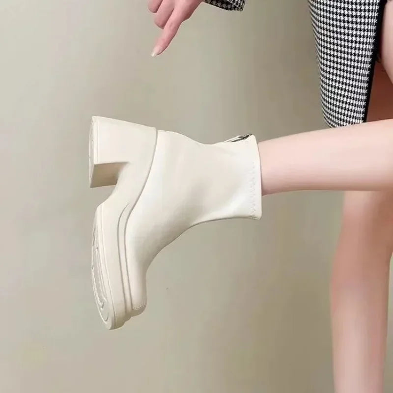 Botines Blancos