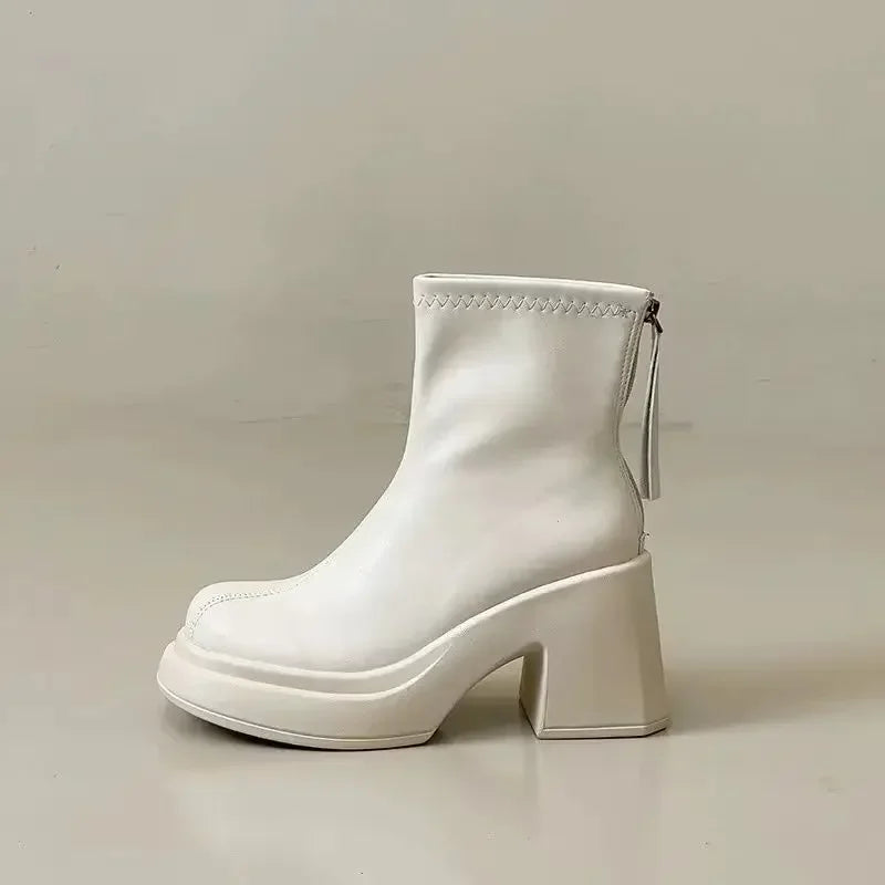 Botines Blancos
