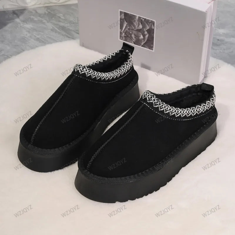 WinterLush – Botas de Nieve con Interior de Lana Suave
