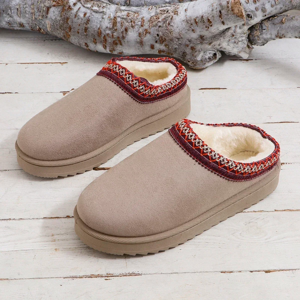 WinterLush – Botas de Nieve con Interior de Lana Suave