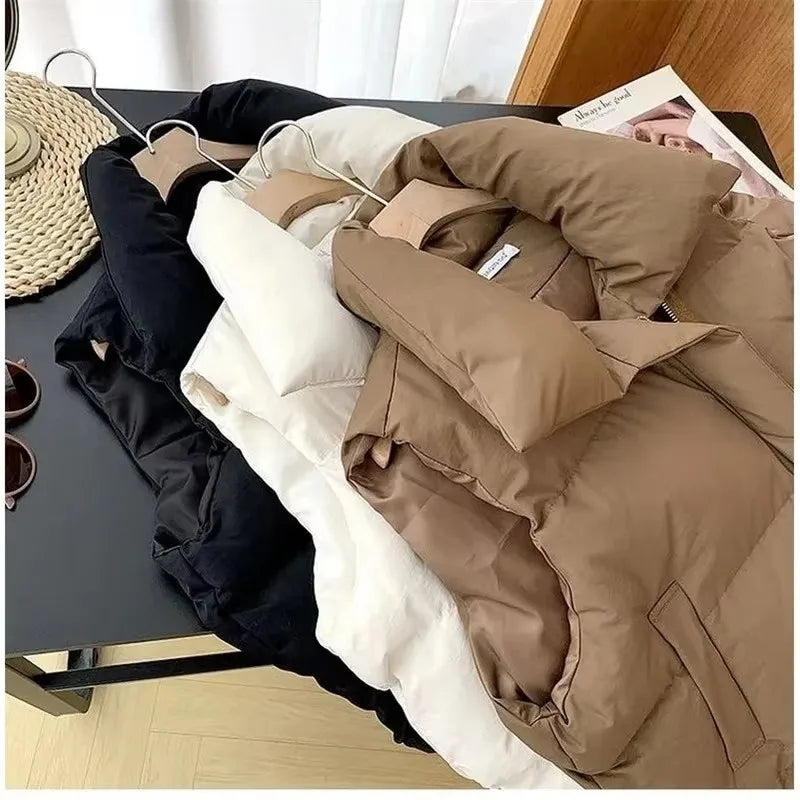 SoftShield – Chaleco Acolchado Oversize sin Mangas